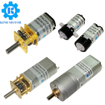 Động cơ Gear Spur DC mạnh mẽ 3.1W 0.1-10 Kg.cm Mô-tơ mô-tơ 3V-12V Động cơ có bánh răng