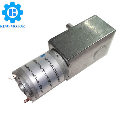 90 độ 12v Dc Worm Gear Motor 10.5A Với hộp giảm tốc