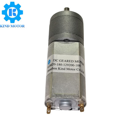 Động cơ giảm tốc bánh răng 20mm 12v, Động cơ giảm tốc Pmdc chải kim loại