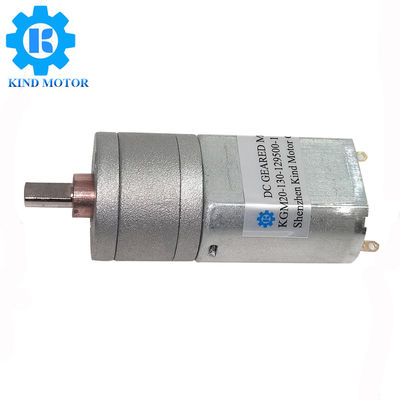 Mô-tơ 12v Dc chải carbon Mô-men xoắn cao, Động cơ bánh răng 45g 100 vòng / phút Dc
