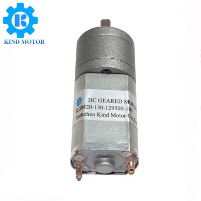 Mô-tơ 12v Dc chải carbon Mô-men xoắn cao, Động cơ bánh răng 45g 100 vòng / phút Dc