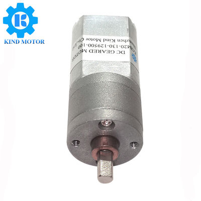 Động cơ chổi than Dc, Động cơ bánh răng 3.8W 12v Mô-men xoắn cao 6300gCm
