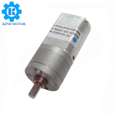 Động cơ giảm tốc 12v Micro DC 20Dx41L 5500 vòng / phút với trục 4mm mở rộng