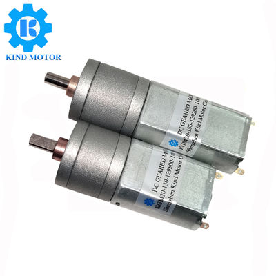 Động cơ giảm tốc 12v Micro DC 20Dx41L 5500 vòng / phút với trục 4mm mở rộng