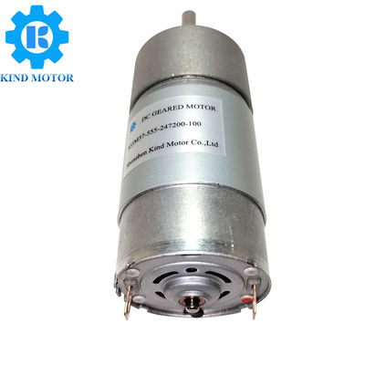 Độ ồn thấp Động cơ DC Micro Rpm thấp Mô men xoắn cao 12 Volt 1.2Nm
