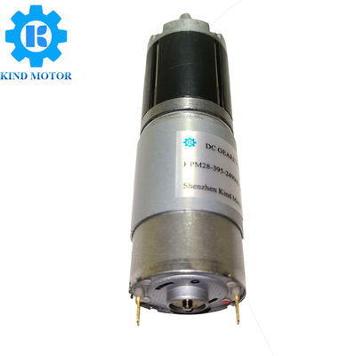 28mm Tốc độ thấp 5v 6v 9v 12v 24v Hộp số hành tinh kim loại Hộp số giảm tốc Dc Brush Motor