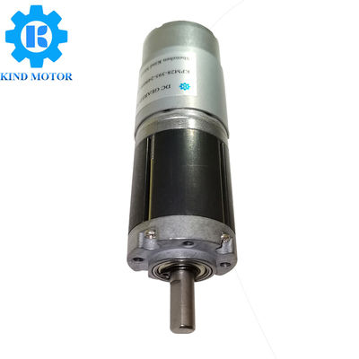 Micro 28mm Kpm28-395 Dc 6volt 12volt 24volt Động cơ giảm tốc bánh răng hành tinh kim loại