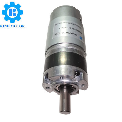 Động cơ Dc chải 15A 12v, Động cơ bánh răng 10 vòng / phút bằng thép không gỉ 3.5Nm