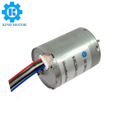 2mm trục tiếng ồn thấp 24mm RS370 bl2430 dc 6volt 12volt 14.4volt vòng bi 24volt động cơ không chổi than