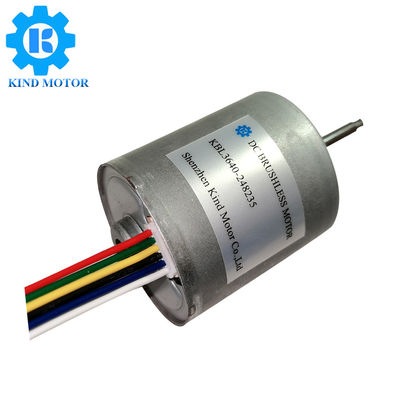 Nam châm vĩnh viễn Động cơ không chổi than Bldc 50w với mô-men xoắn 900gCm