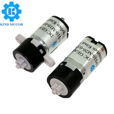 Động cơ bánh răng nhựa Micro 10mm 1.5v 3v 6v Dc có gắn tai nghe và có dây