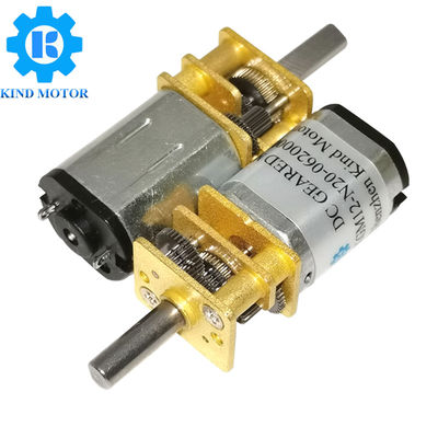 Tiếng ồn thấp 0,5 inch 12mm N10 N20 N30 3v 5v 6v Kim loại bàn chải carbon động cơ
