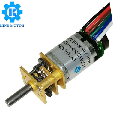 12mm N10 n20 n30 6v 12v bàn chải vi mô động cơ bánh răng có bộ mã hóa