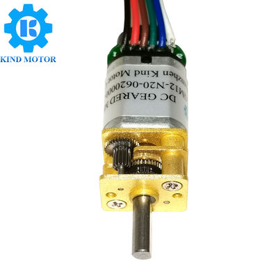 N10 N20 N30 Mini DC 3volt 3.3volt 5volt 6volt 12volt 24volt Động cơ hộp số giảm tốc với bộ mã hóa