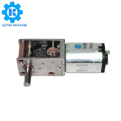 12v Góc phải Động cơ DC Gear Carbon chải 3 vòng / phút-320 vòng / phút
