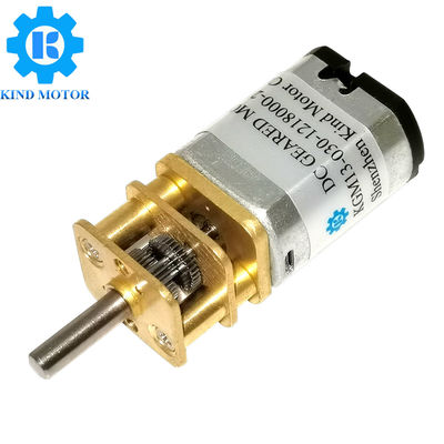 Động cơ bánh răng nhỏ 13mm Mô-men xoắn cao, Động cơ Dc chải 26g 12v