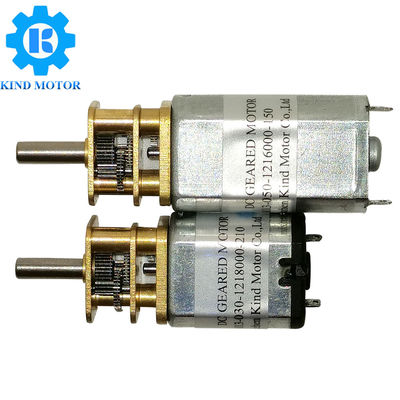 Động cơ bánh răng nhỏ 13mm Mô-men xoắn cao, Động cơ Dc chải 26g 12v