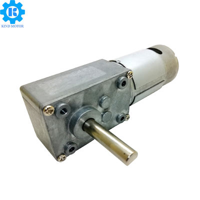 Động cơ DC Worm bằng thép không gỉ, 5 ~ 6000 vòng / phút Động cơ DC Worm Gear 12V