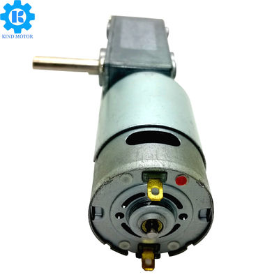 Động cơ DC Worm bằng thép không gỉ, 5 ~ 6000 vòng / phút Động cơ DC Worm Gear 12V