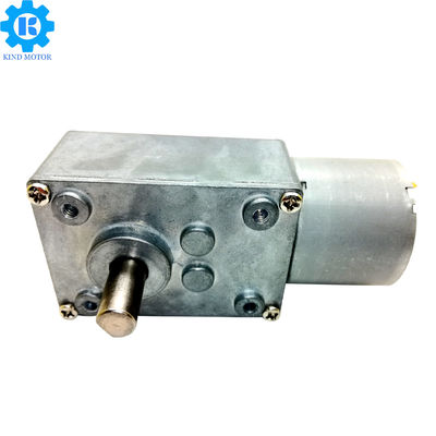 Động cơ DC Worm bằng thép không gỉ, 5 ~ 6000 vòng / phút Động cơ DC Worm Gear 12V