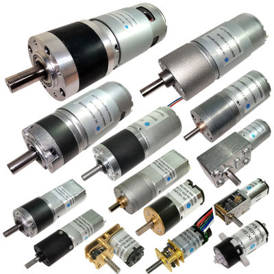 Động cơ bánh răng giun 24V DC Rs370 Độ ồn thấp được chải bằng carbon cho thiết bị gia dụng