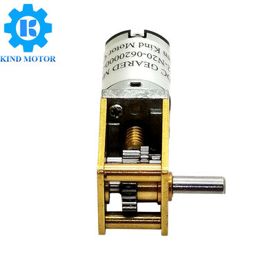 Động cơ bánh răng giun nhỏ 12v Mô-men xoắn cao 10-6000 vòng / phút N30 chải