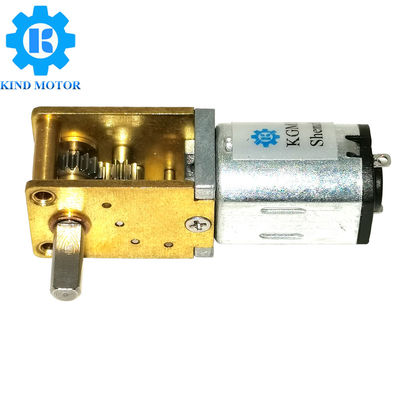 Động cơ bánh răng giun nhỏ 12v Mô-men xoắn cao 10-6000 vòng / phút N30 chải