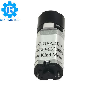 10mm M10 M20 Dc 3-6v Động cơ bánh răng hành tinh bằng nhựa chải bằng kim loại