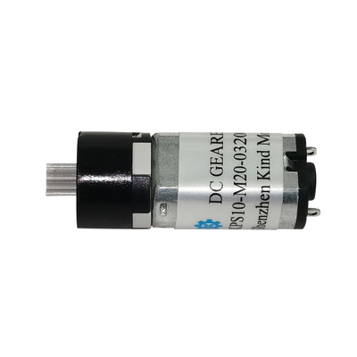 6v 10mm Động cơ bánh răng nhựa DC hành tinh Cọ bằng kim loại Kích thước nhỏ