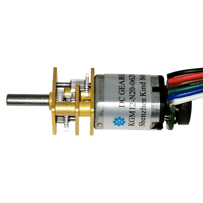 200 vòng / phút Hộp số 12mm N20 Động cơ Dc Mô-men xoắn cao với trục mở rộng