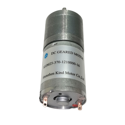 Động cơ bánh răng chải trục dài 25x4mm Trung tâm 5000 vòng / phút Chống bụi
