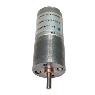 Động cơ bánh răng chải trục dài 25x4mm Trung tâm 5000 vòng / phút Chống bụi