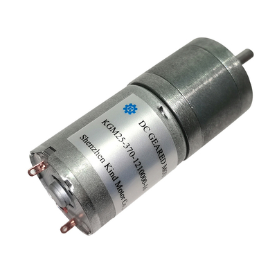Động cơ bánh răng chải trục dài 25x4mm Trung tâm 5000 vòng / phút Chống bụi
