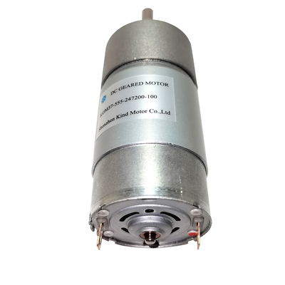 Đầu ra lệch tâm 37mm Động cơ giảm tốc tốc độ thấp 12Kg.cm Thép không gỉ