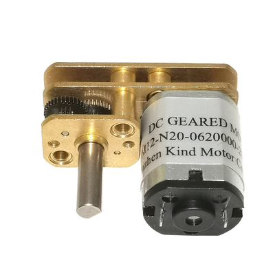 Động cơ DC trục trục song song siêu nhỏ 180mNm, Động cơ giảm tốc bánh răng góc phải 2,2W