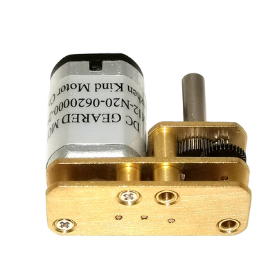 Động cơ DC trục trục song song siêu nhỏ 180mNm, Động cơ giảm tốc bánh răng góc phải 2,2W