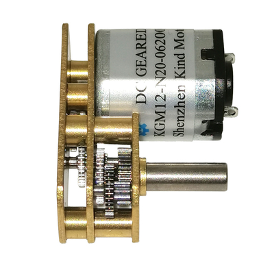 Động cơ DC trục trục song song siêu nhỏ 180mNm, Động cơ giảm tốc bánh răng góc phải 2,2W