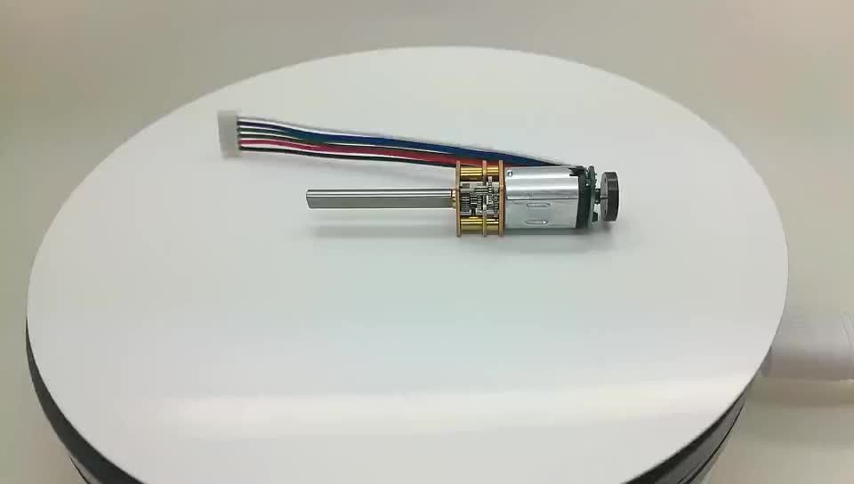Micro gm12 n20va 3w 60rpm 100 rpm 200rpm 6v 12v 24v 60rpm N20 động cơ bánh răng kim loại nhỏ với bộ mã hóa giảm hình vuông