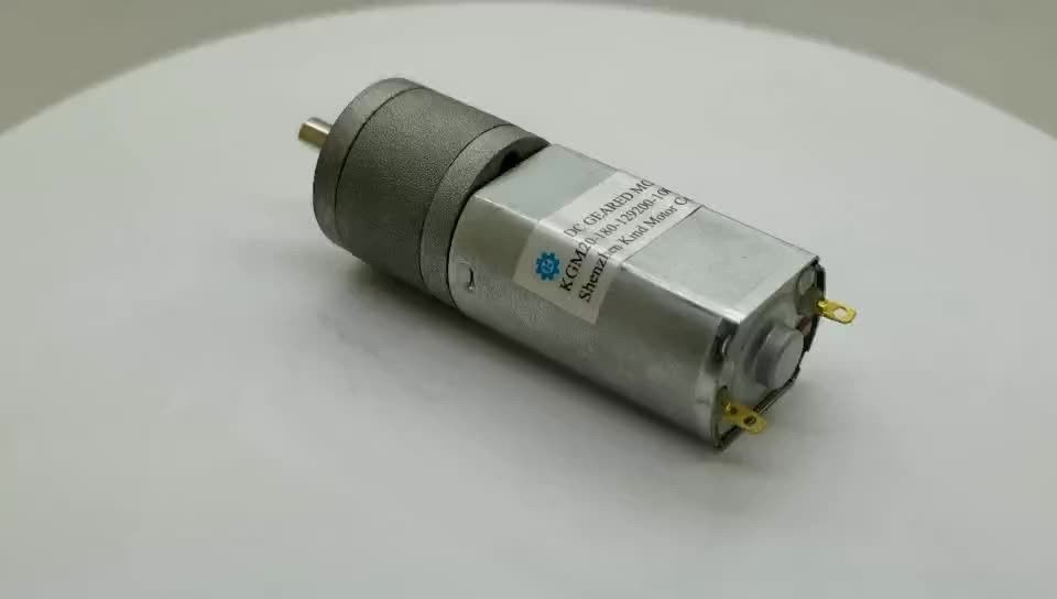 Động cơ bánh răng micro mô-men xoắn lớn GM20-180 20mm dc 3v-24v dc với trục d 4mm