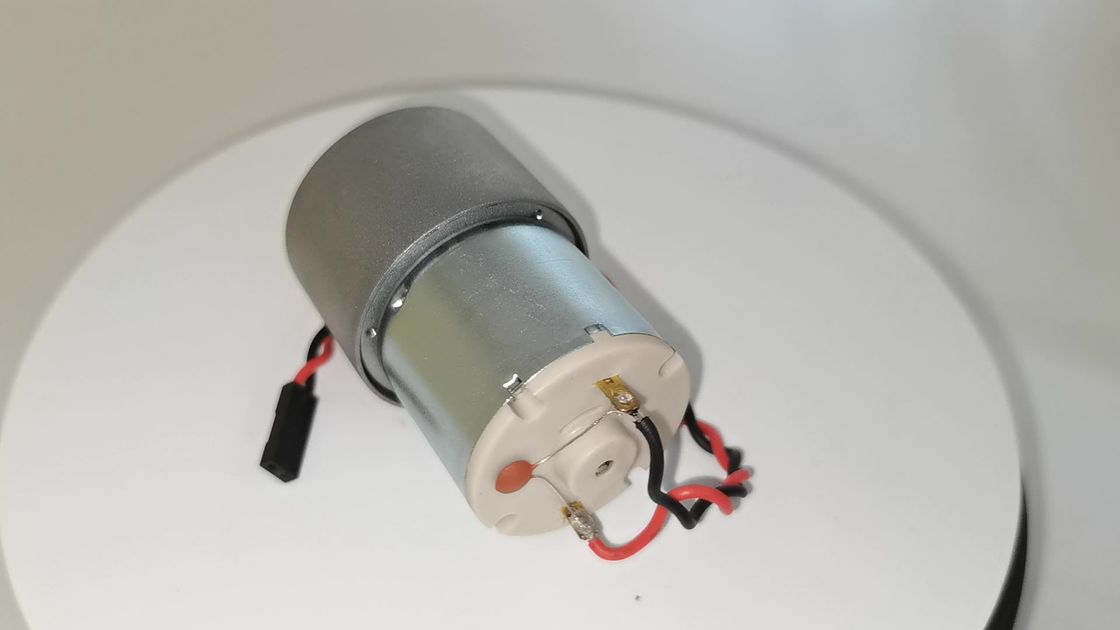 Động cơ bánh răng DC 37mm DC 3v-24v DC chất lượng cao với trục D lập dị 6mm