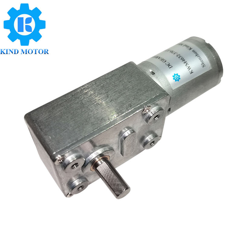 15KgCm Dc Worm Gear Motor 24v, 60g Worm Gear Motor With Encoder