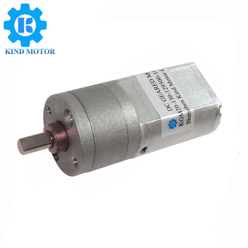 Động cơ chổi than Dc, Động cơ bánh răng 3.8W 12v Mô-men xoắn cao 6300gCm