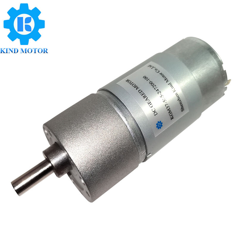 Động cơ giảm tốc 24 Volt Micro DC 20Kgcm Mô men xoắn 30W Công suất đầu ra