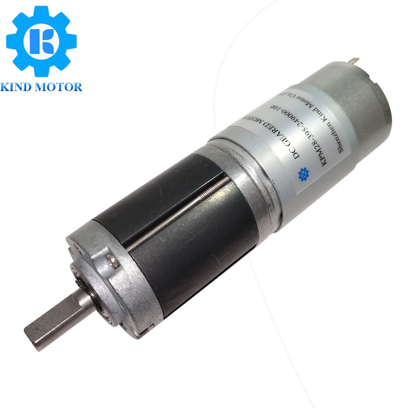 28mm Tốc độ thấp 5v 6v 9v 12v 24v Hộp số hành tinh kim loại Hộp số giảm tốc Dc Brush Motor