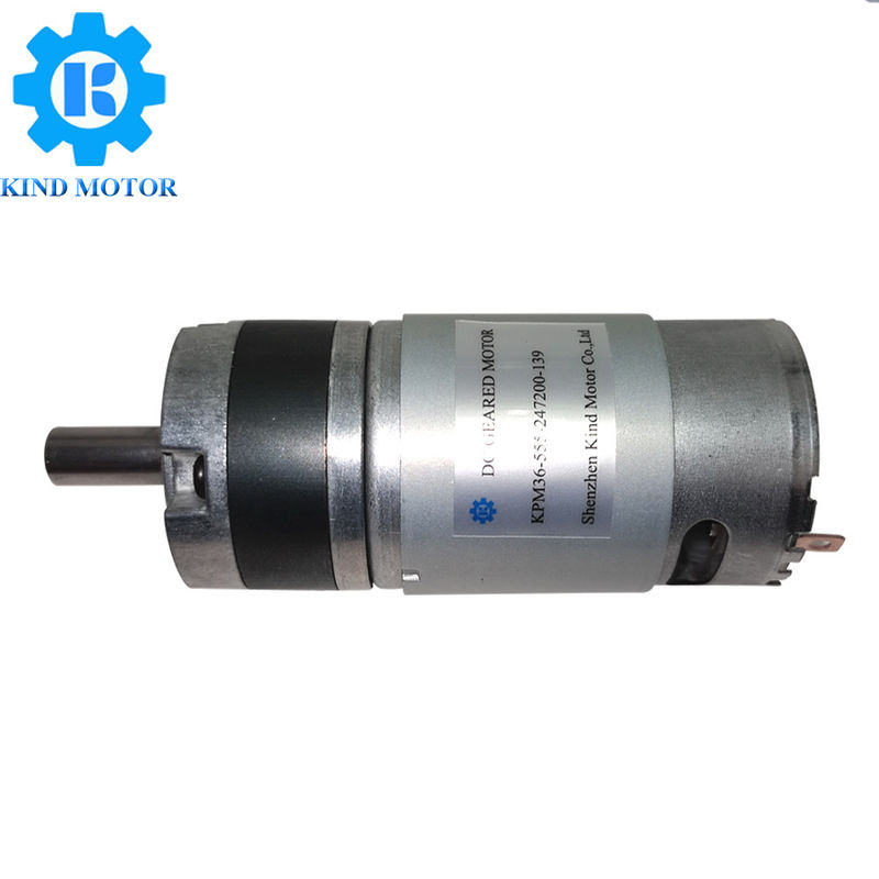 Động cơ Dc chải 15A 12v, Động cơ bánh răng 10 vòng / phút bằng thép không gỉ 3.5Nm