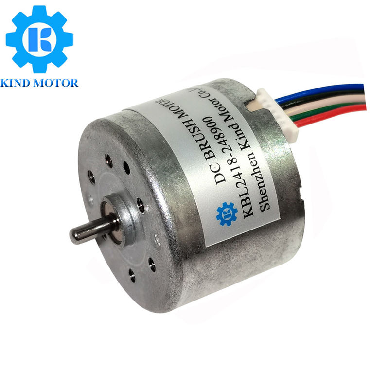 2mm trục tiếng ồn thấp 24mm bl2418 dc 6v 12v 14.4v 18v 24v vòng bi động cơ không chổi than với bộ mã hóa