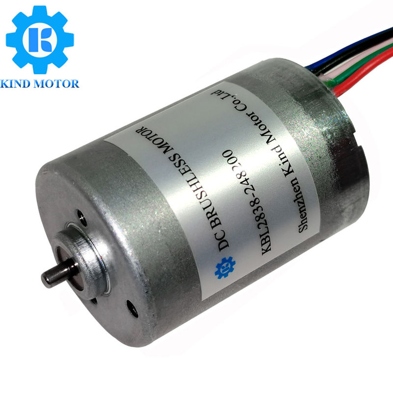Nam châm vĩnh cửu hiệu quả cao 2838 dc nidec 5w 10w động cơ không chổi than dc pwm 6 7.4 8 12 14.4 18 24 volt