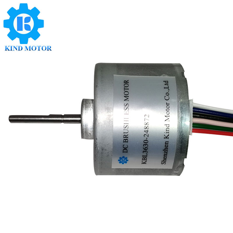 Động cơ điện Dc không chổi than tùy chỉnh Đường kính 36mm với mô-men xoắn 600gCm