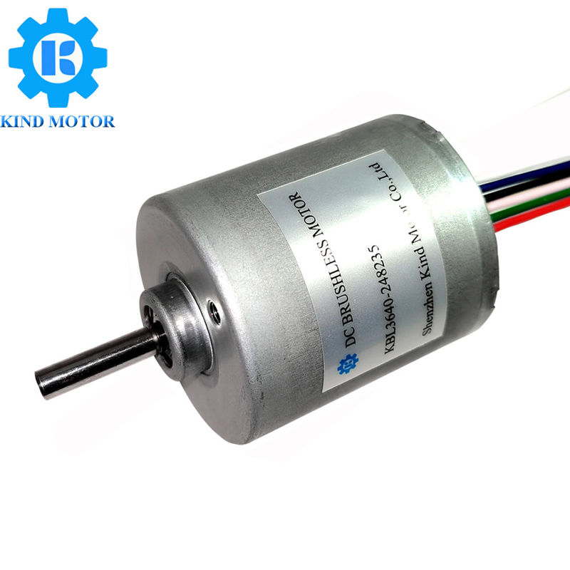 Động cơ không chổi than 5A Micro DC BL3640, Động cơ Bldc có độ ồn thấp với trục 3.175mm