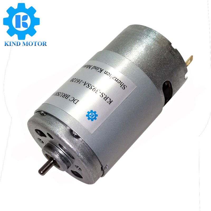 Pmdc Đầu ra kép 2.3mm Trục Dc 5v 6v 12v 24v Động cơ chổi than Rs Rc 390 395